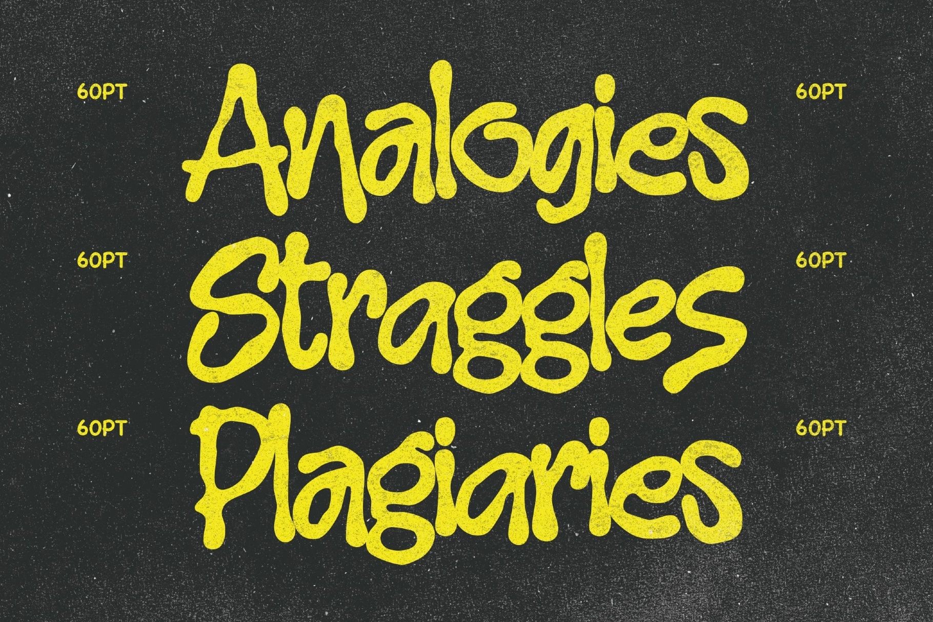 Bonices - Hand Drawn Display Font