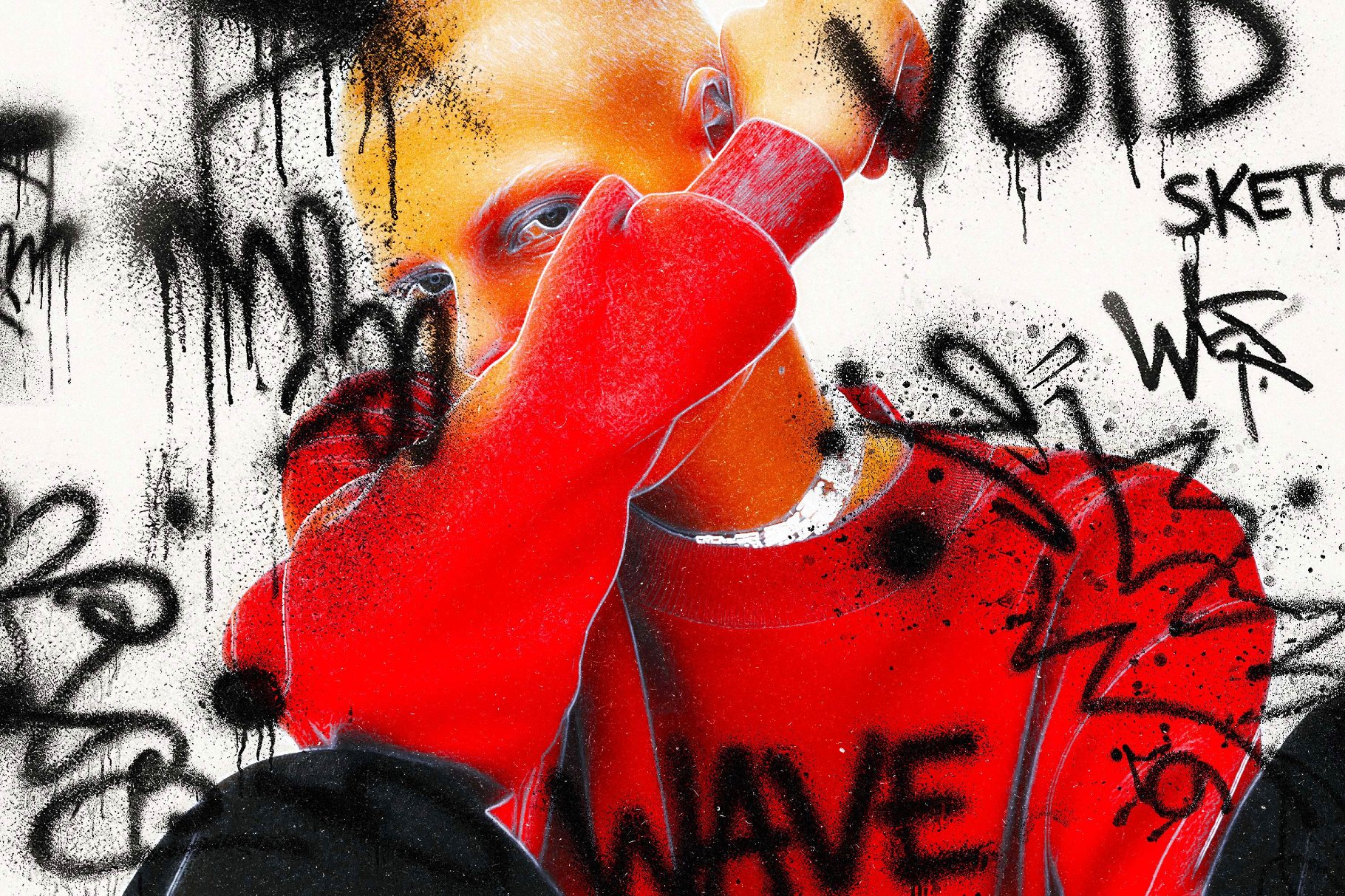 Urban Graffiti Collage Effect
