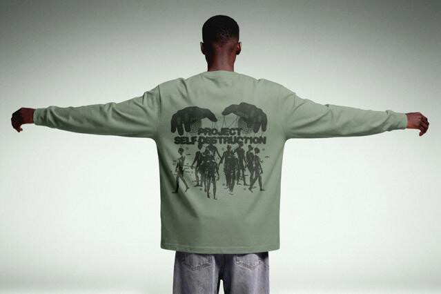 Back Print Longsleeve Mockup