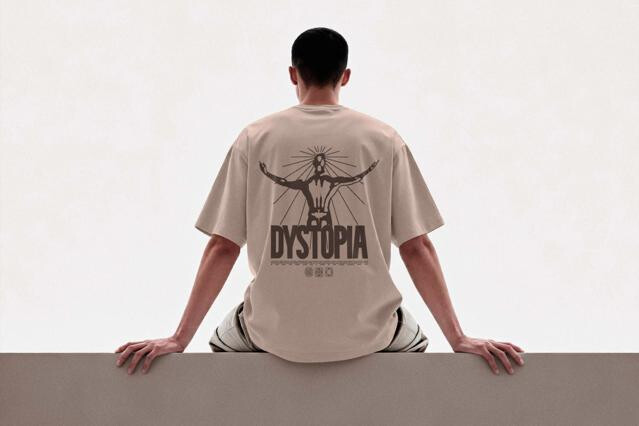 Back Print T-shirt Mockup