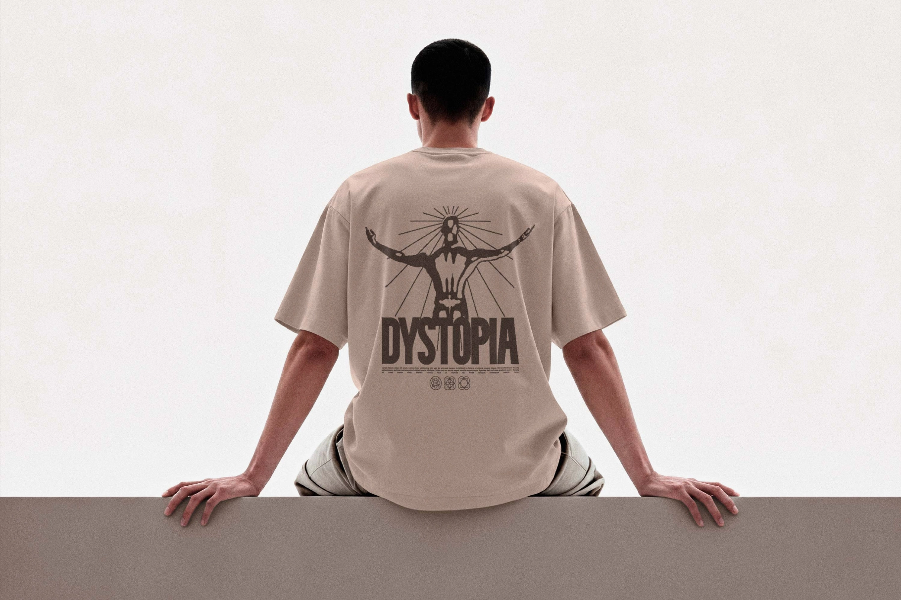 Back Print T-shirt Mockup