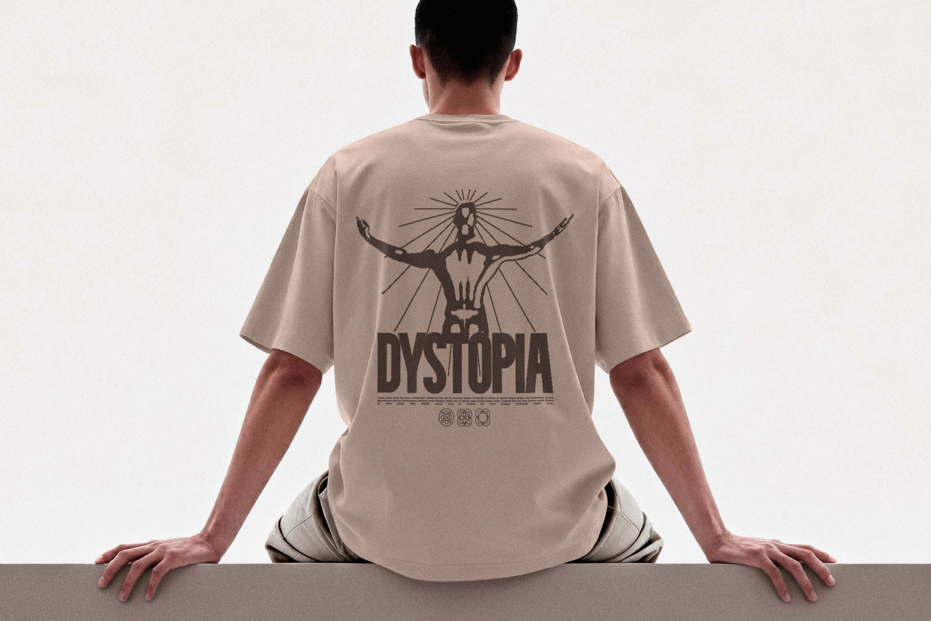 Back Print T-shirt Mockup