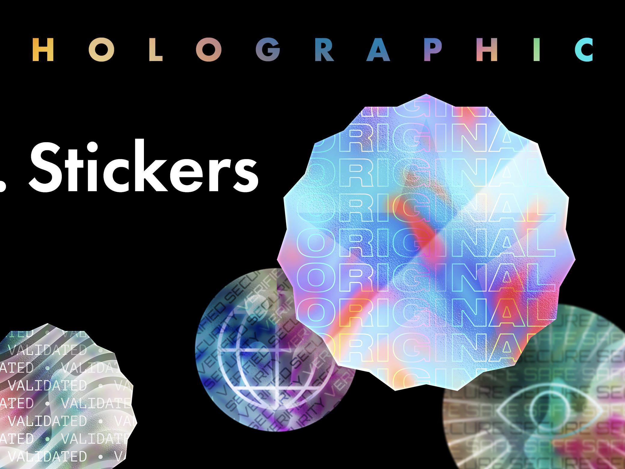 Download Free Holographic Stickers