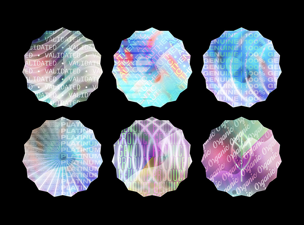 Download Free Holographic Stickers