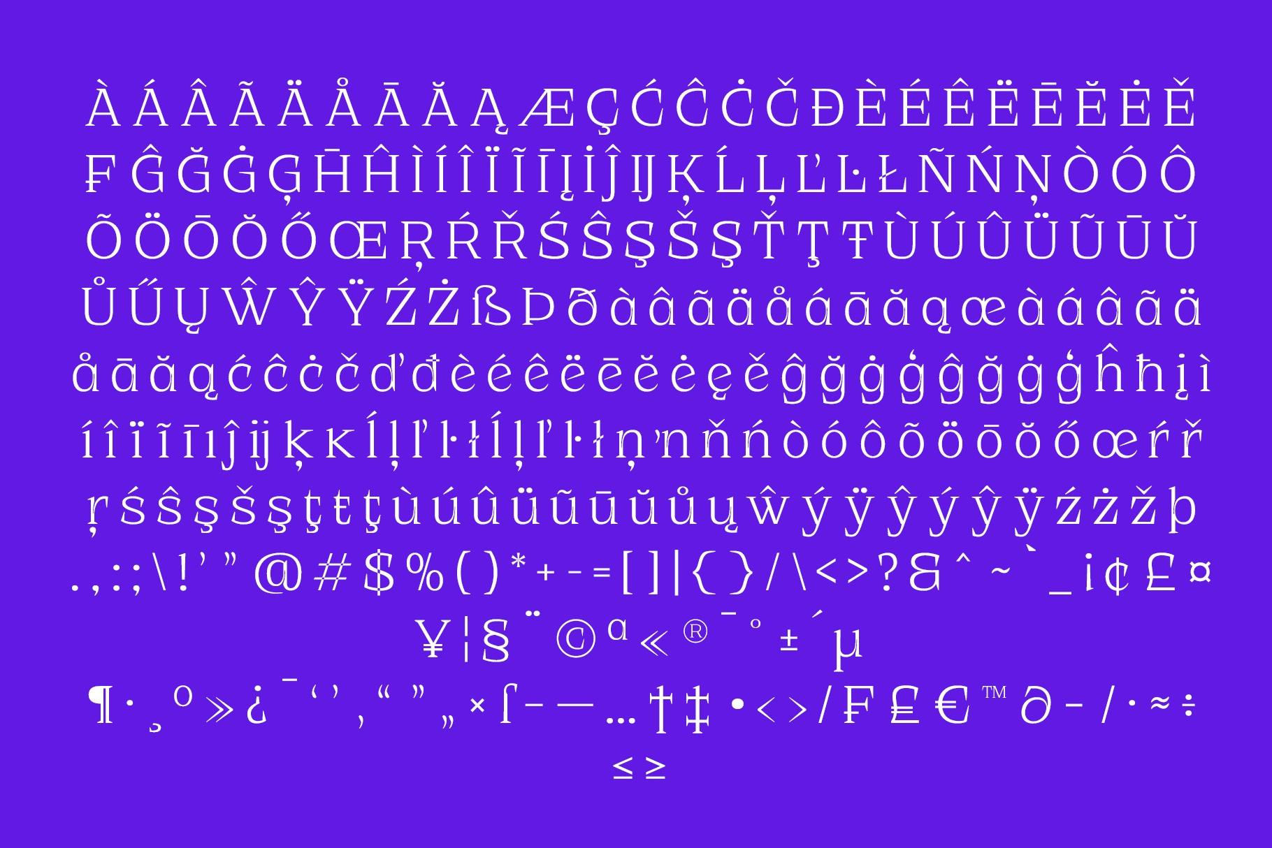 JT Rejiro - Sharp Serif Display Font Family