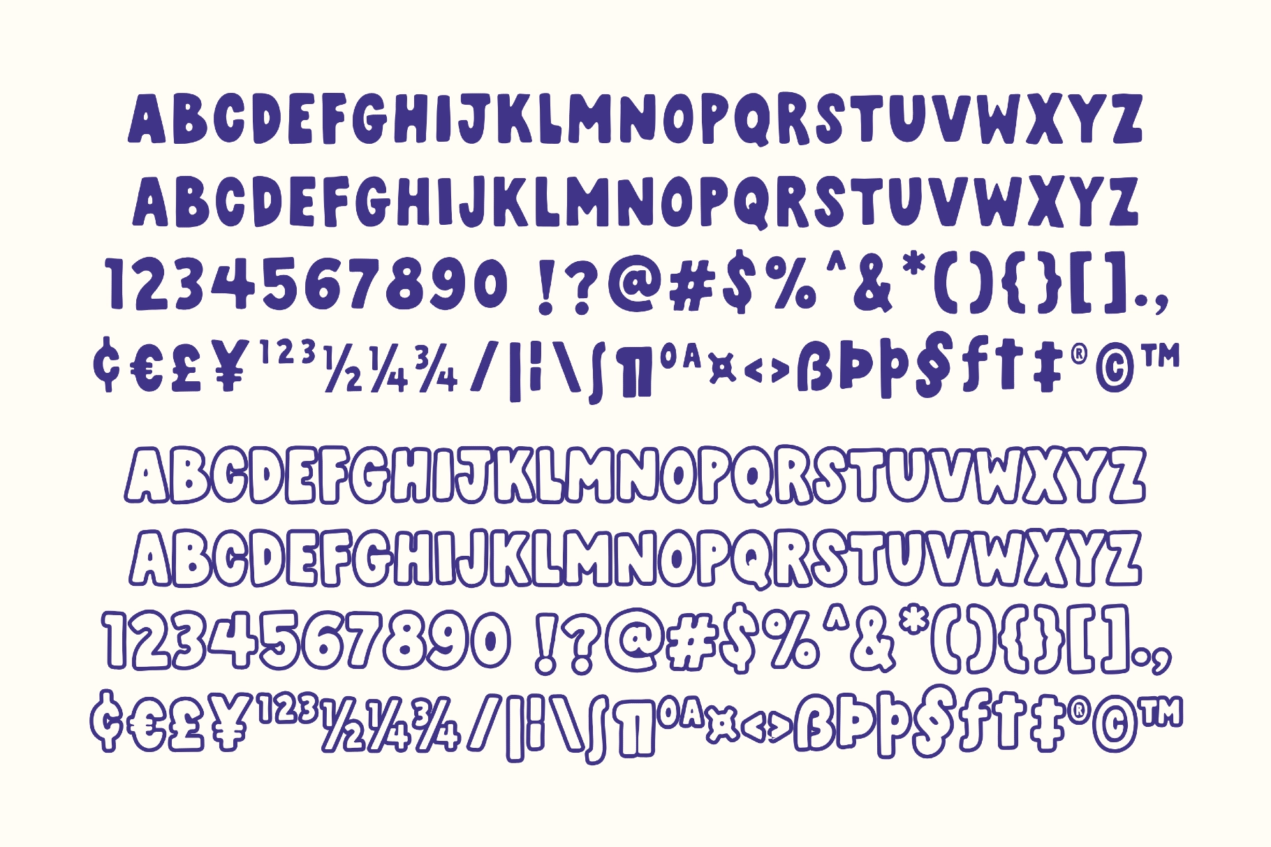 Alvoka - Retro Hand Drawn Playful Font