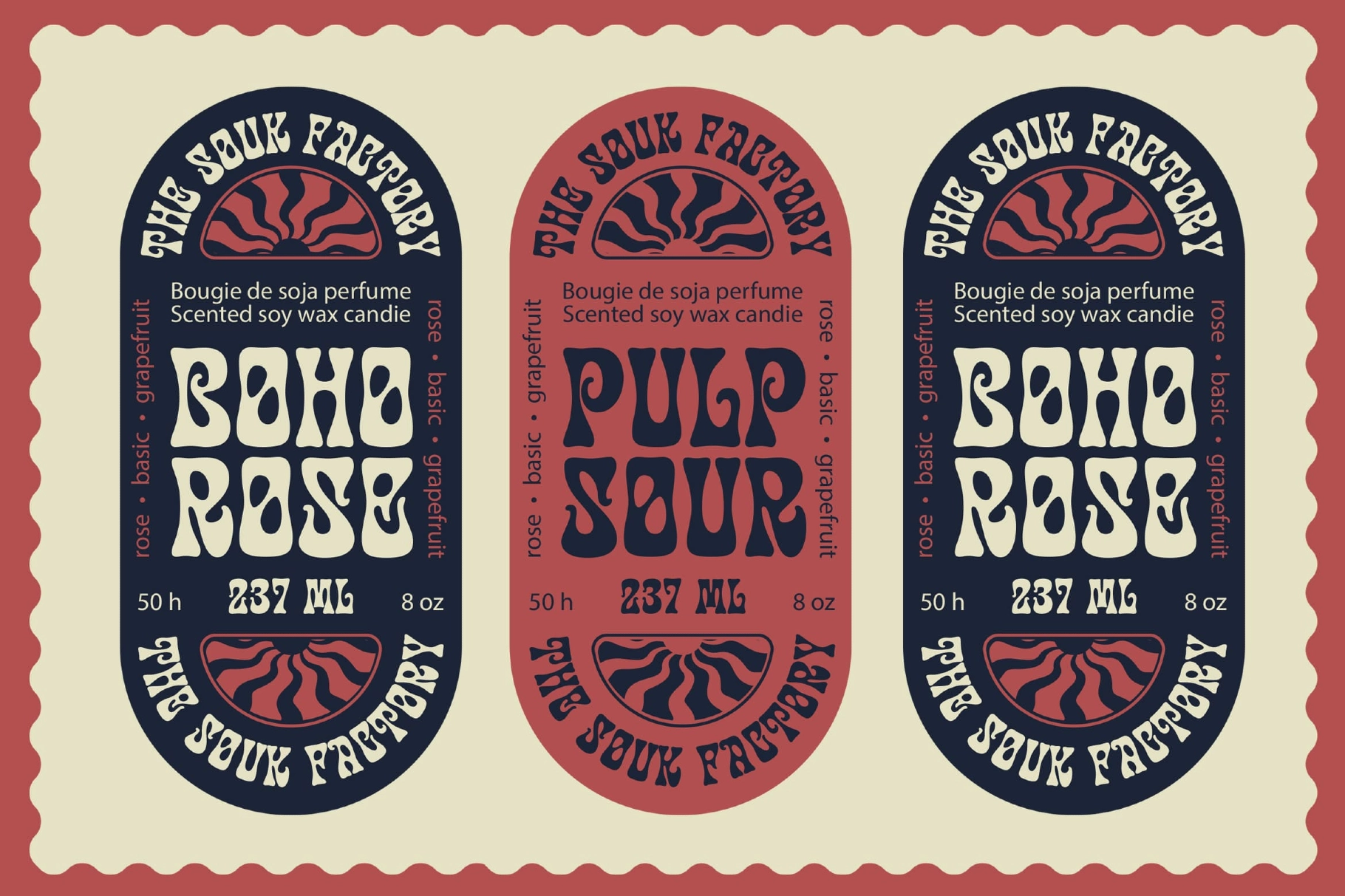 Disco Paradise – Groovy Psychedelic Display Font