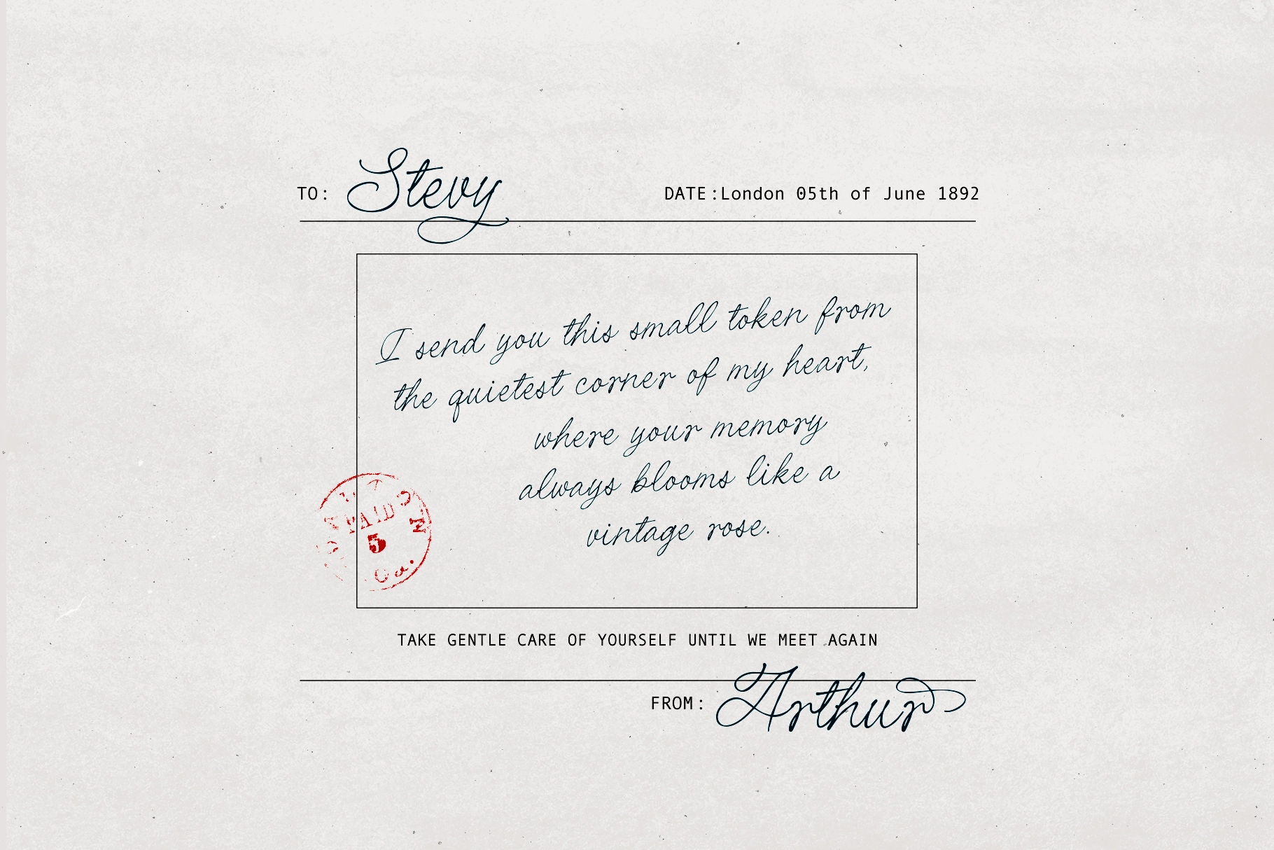 Thirty Pages - Vintage Handwritten Script Font