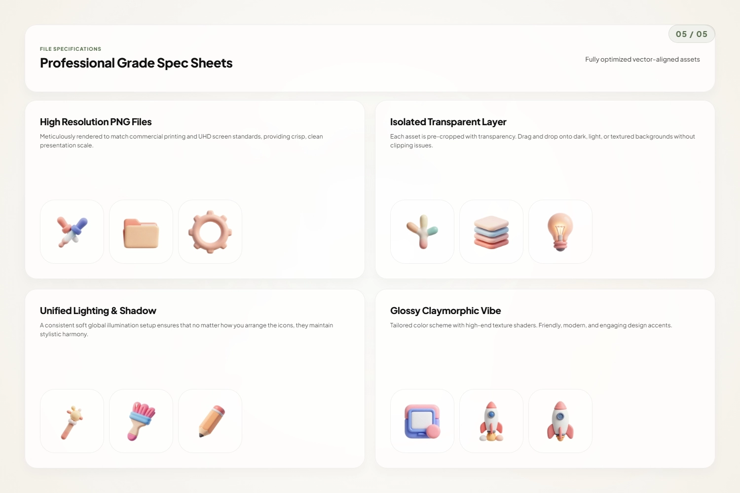 3D Design & Development Icons