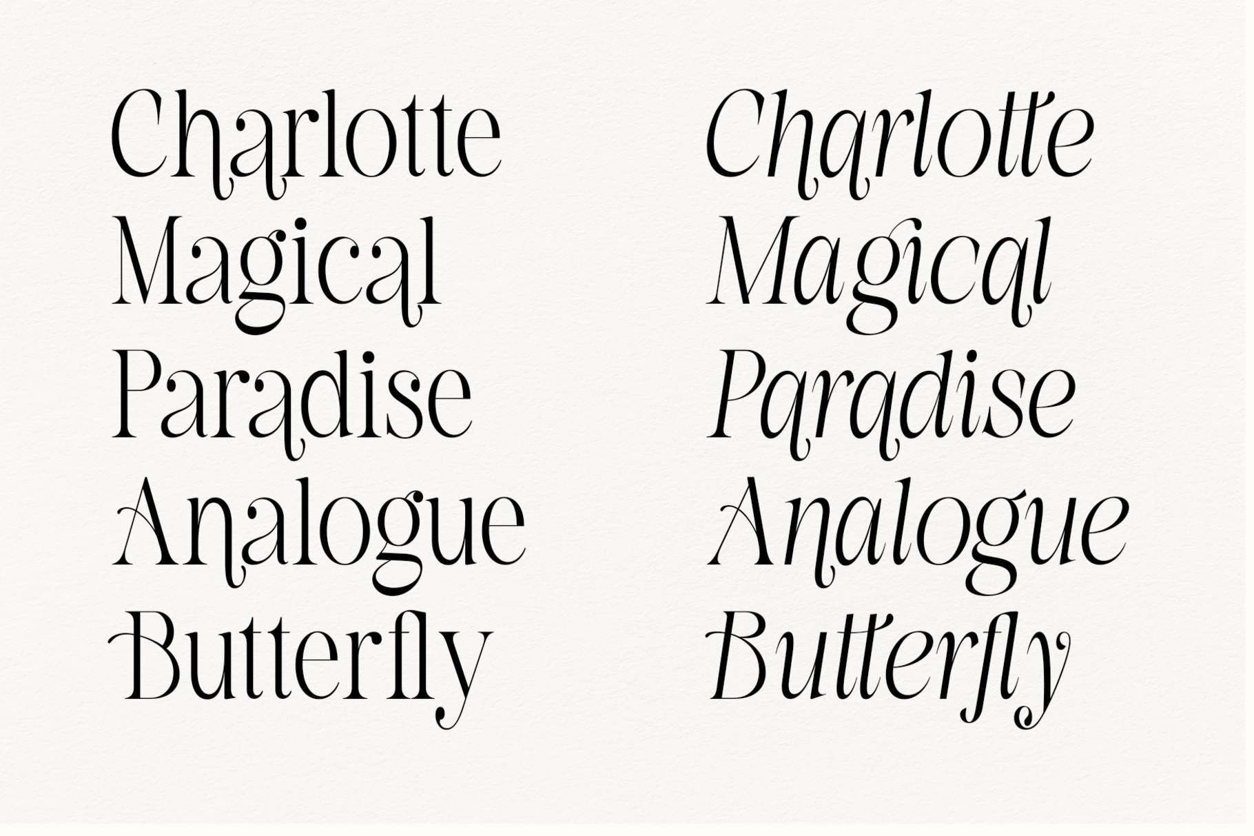 La Fleur Grande – Elegant Serif Font