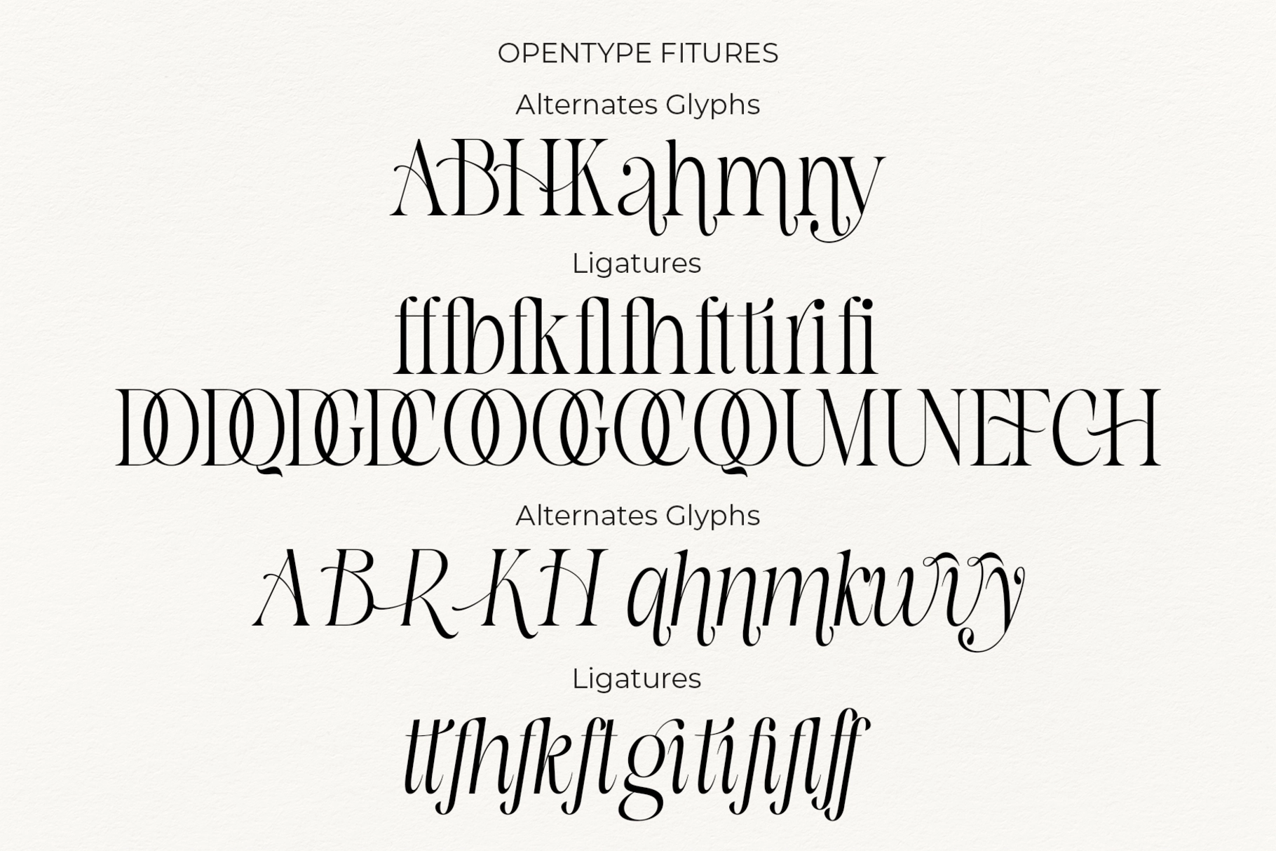 La Fleur Grande – Elegant Serif Font