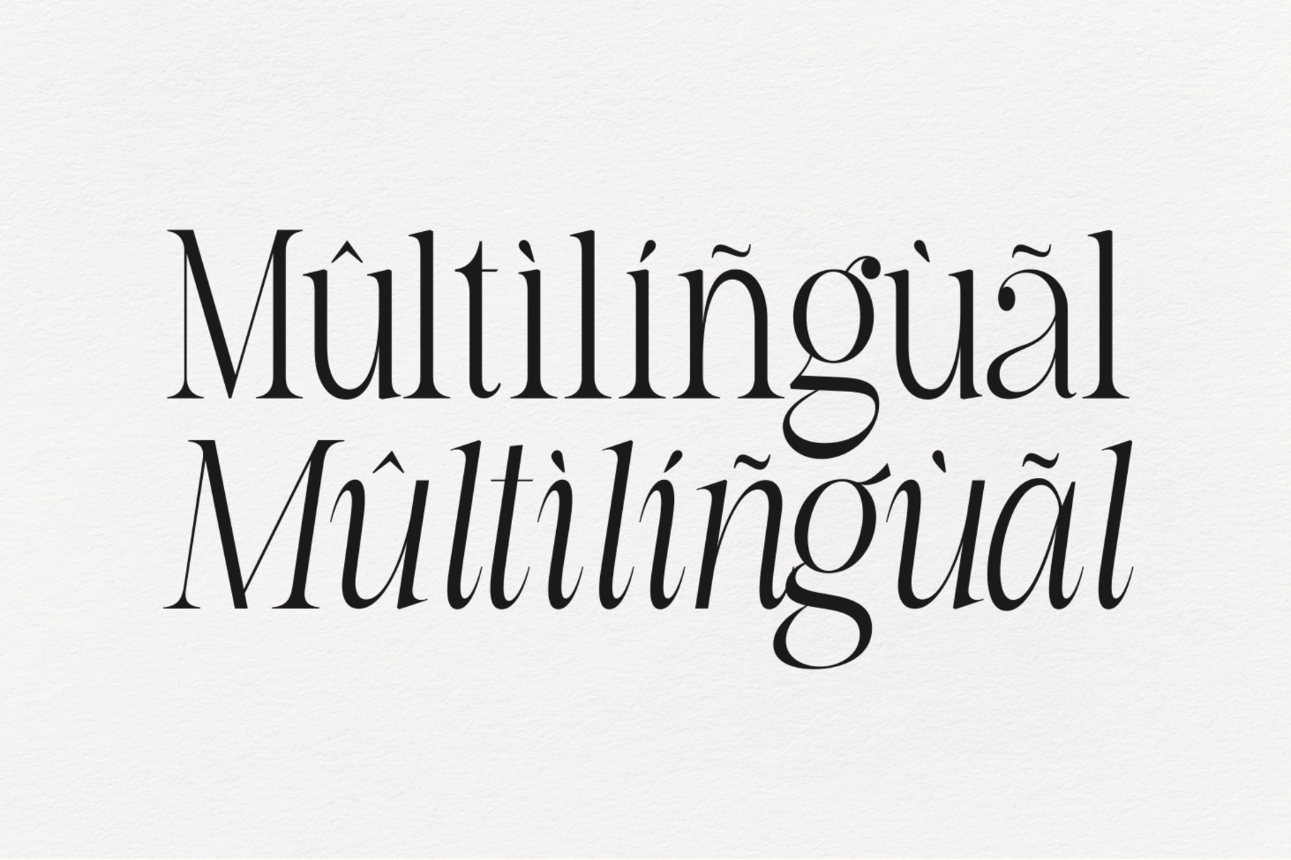 La Fleur Grande – Elegant Serif Font