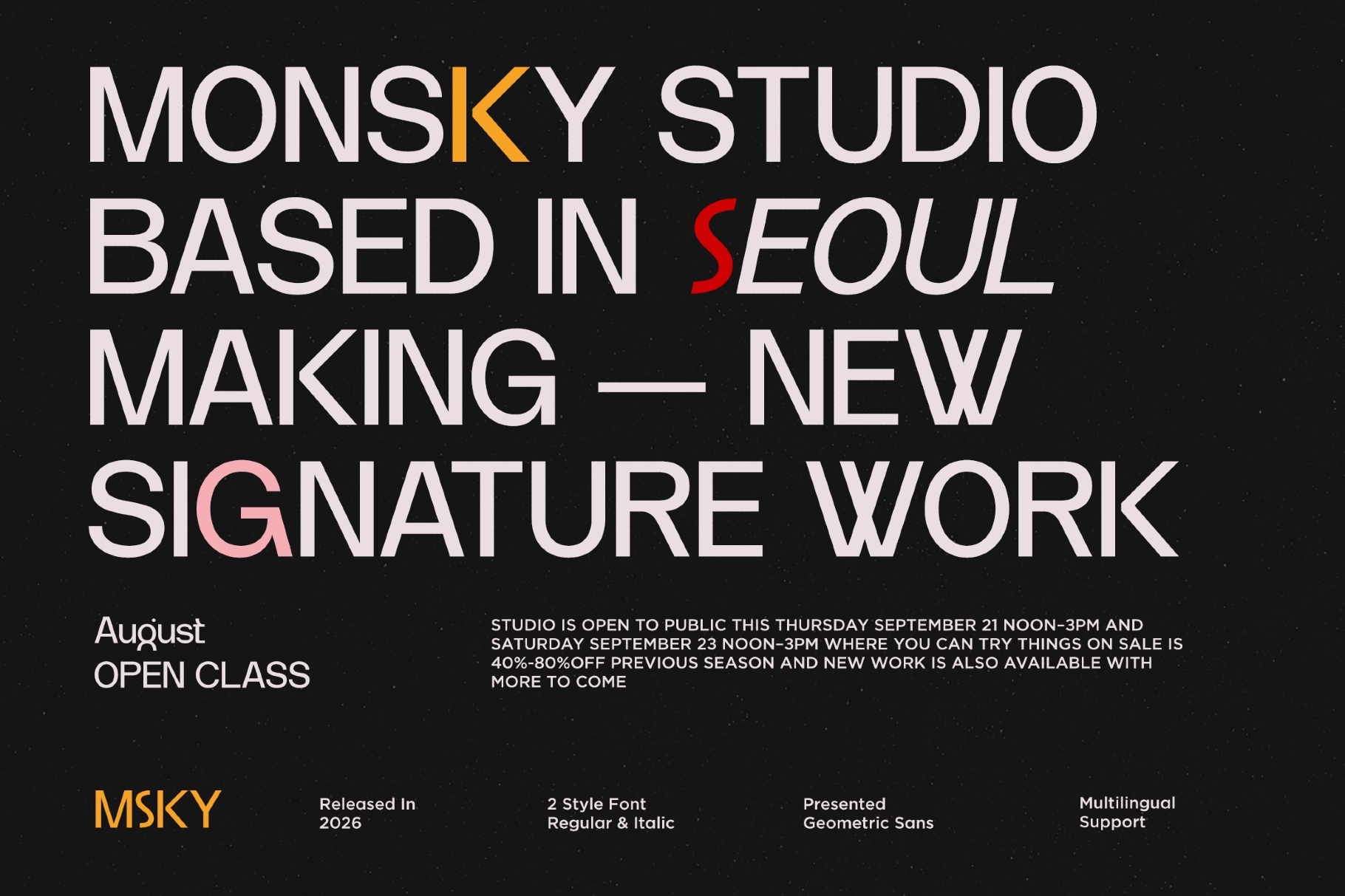 Soltyer - Geometric Sans Serif Font