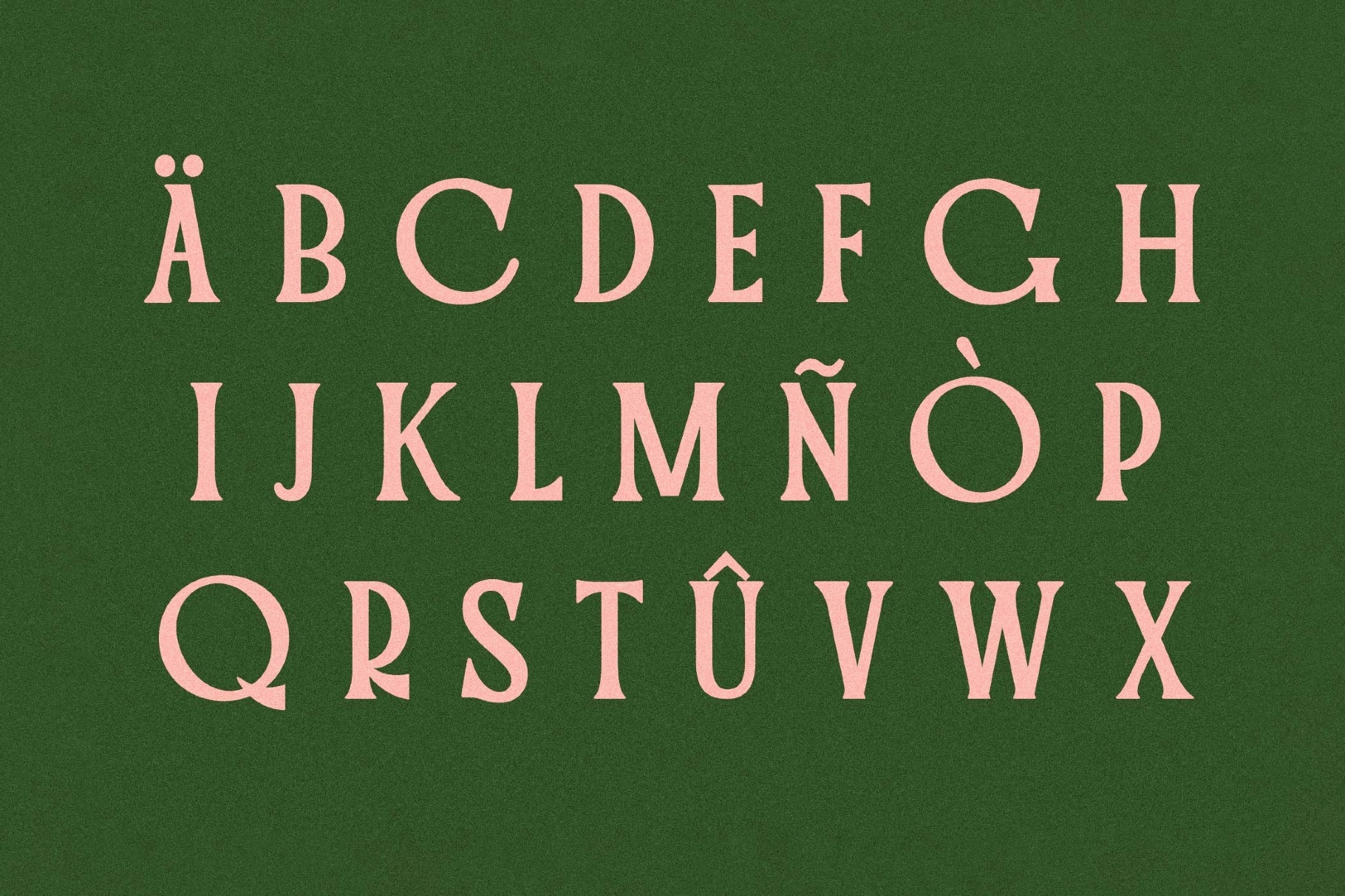 Hanoman - Vintage Serif Font Family