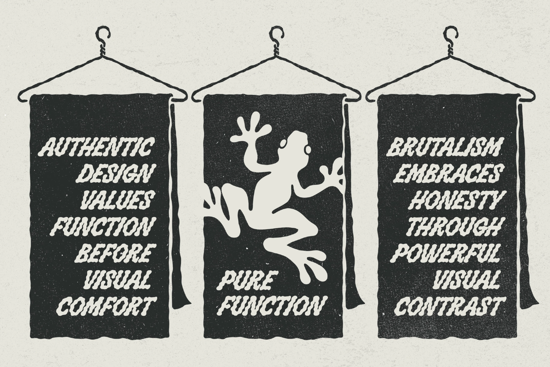 Bloobies –  Distressed Hand Drawn Display Font