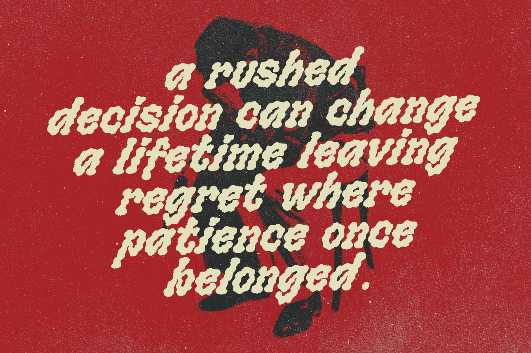Bloobies –  Distressed Hand Drawn Display Font