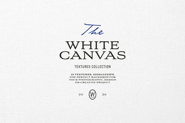 The White Canvas Textures