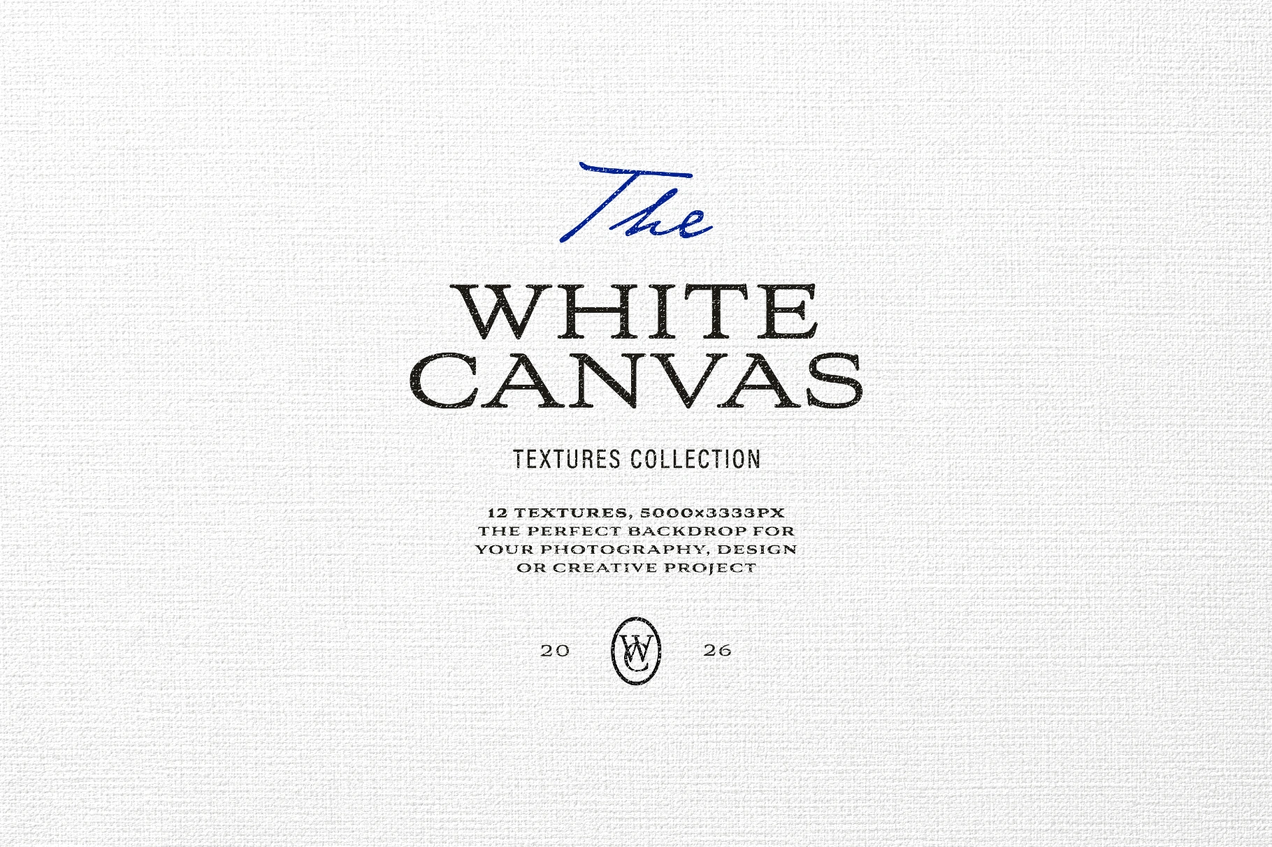 The White Canvas Textures