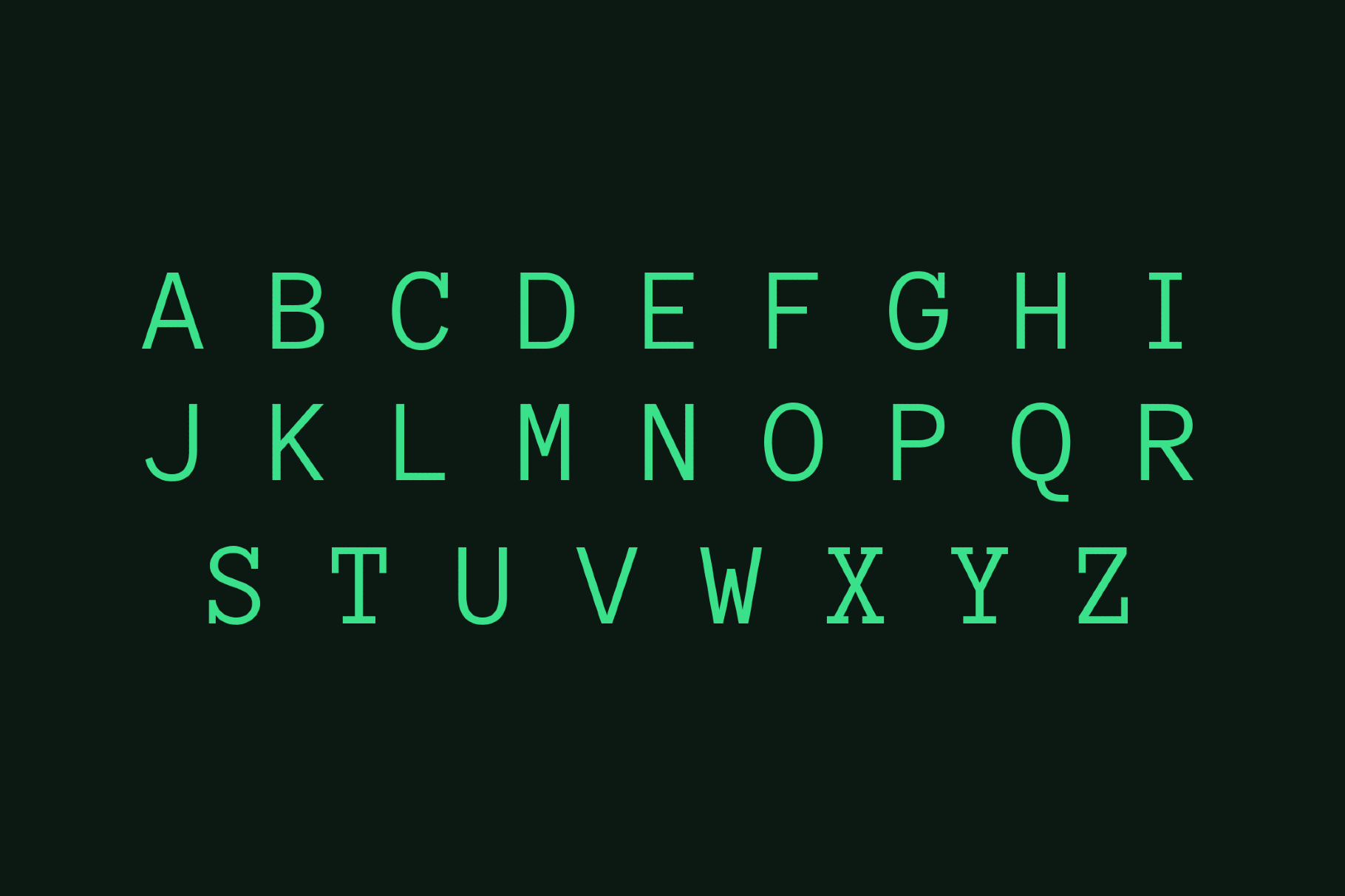 Anonymous Pro Mono Font
