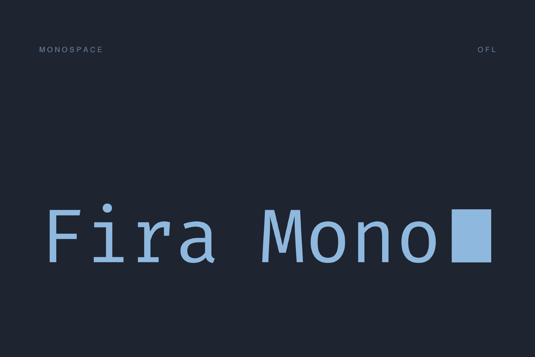 Fira Mono