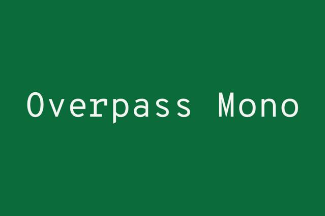 Overpass Mono