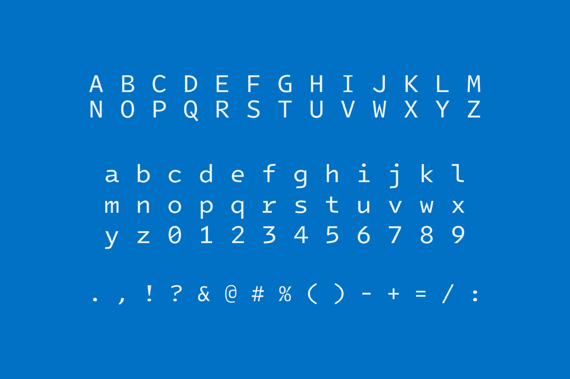 Intel One Mono Font Family