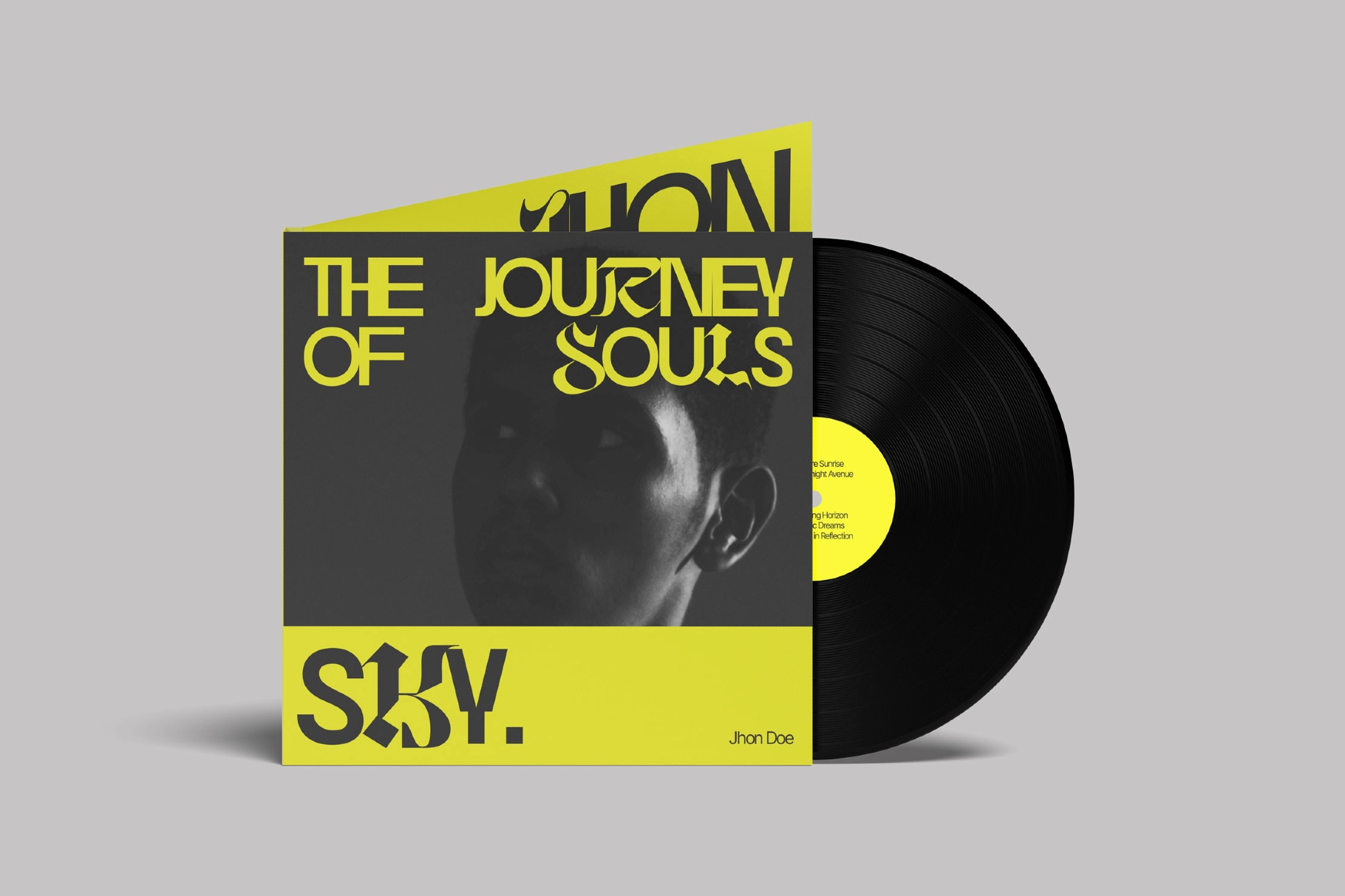 Gatefold Vinyl Mockup Pack