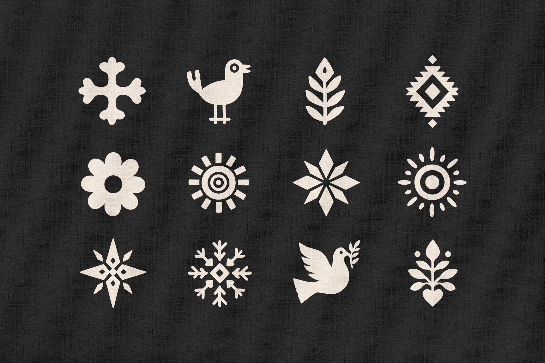 Folklore — 54 Folk Art Vector Elements