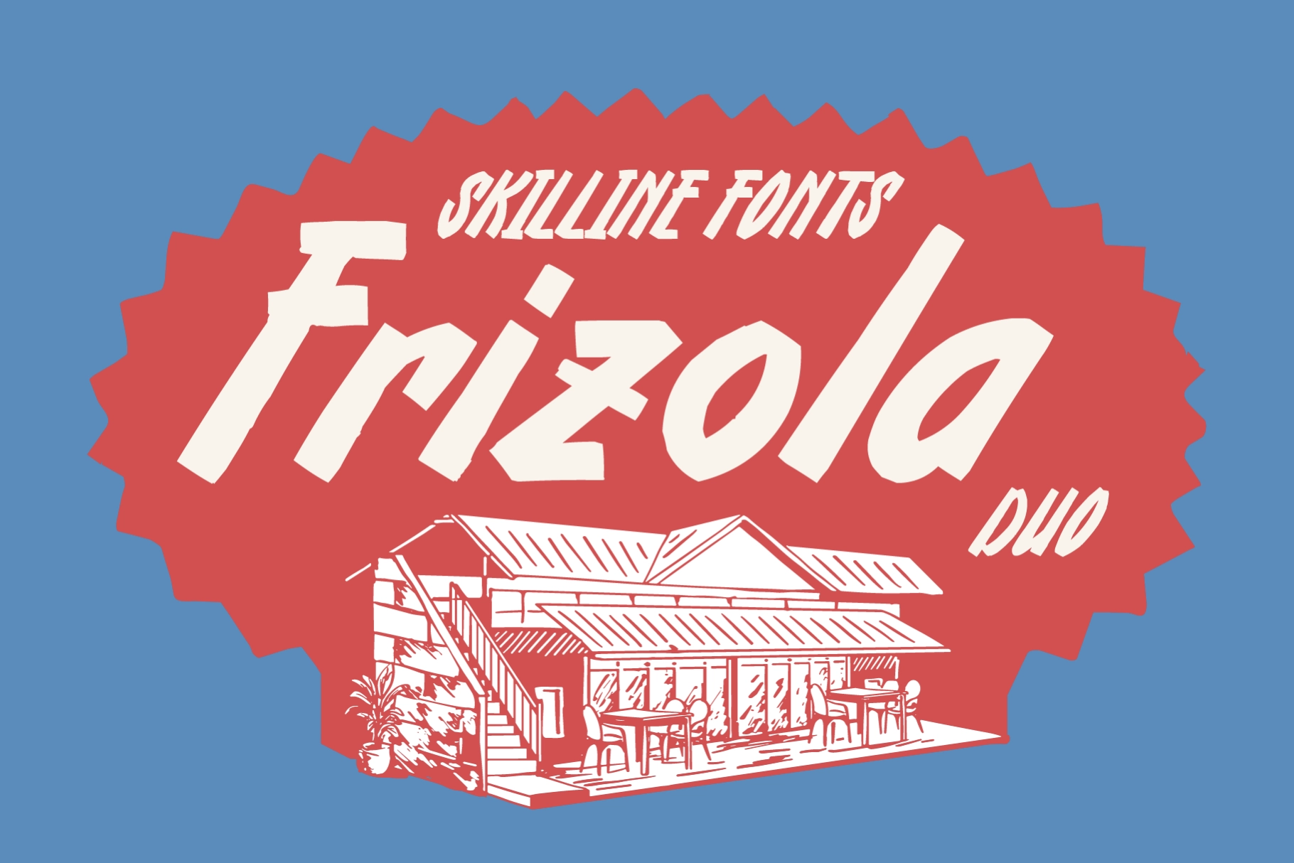 Frizola - Playful Handwritten Duo Font