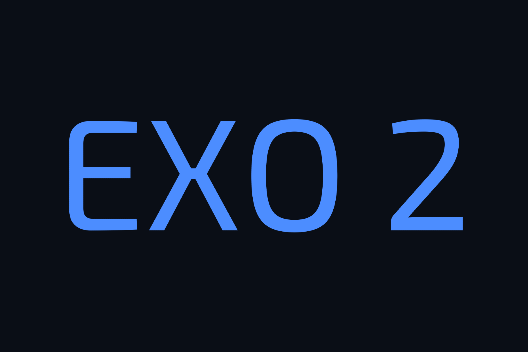 Exo 2 - Video Game Font Family