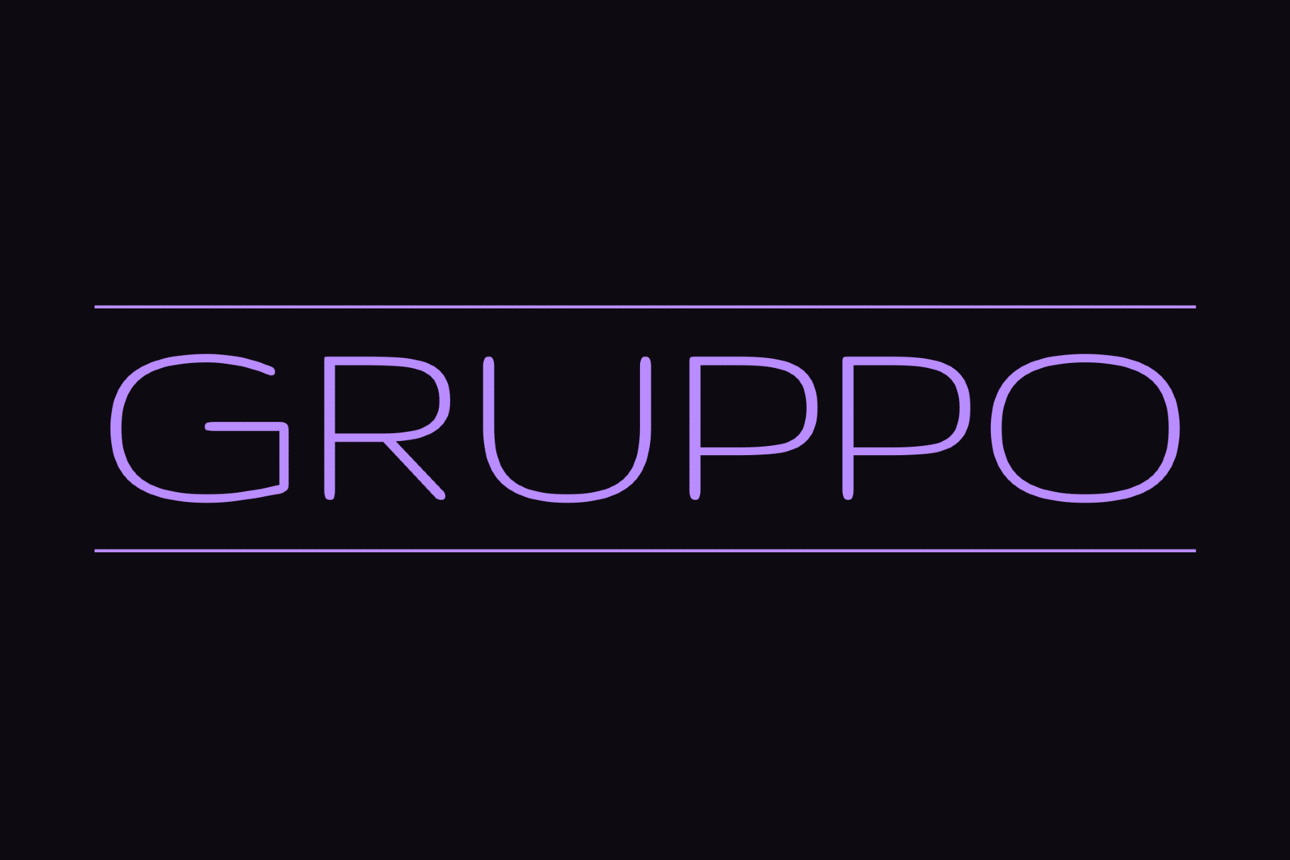 Gruppo - 1970s Futuristic Font