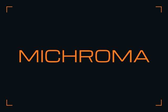 Michroma - Free Sci-Fi Font