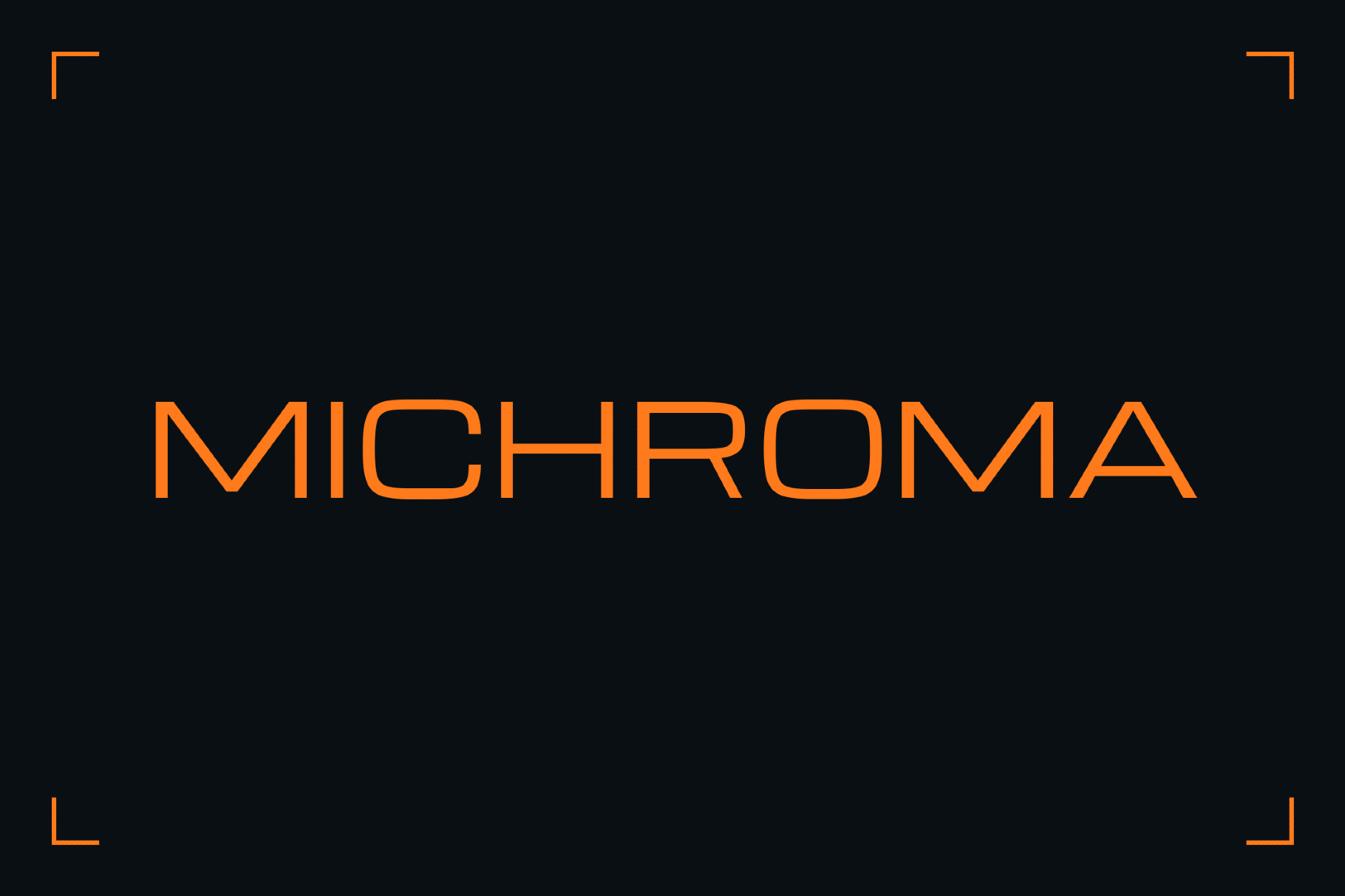 Michroma - Free Sci-Fi Font