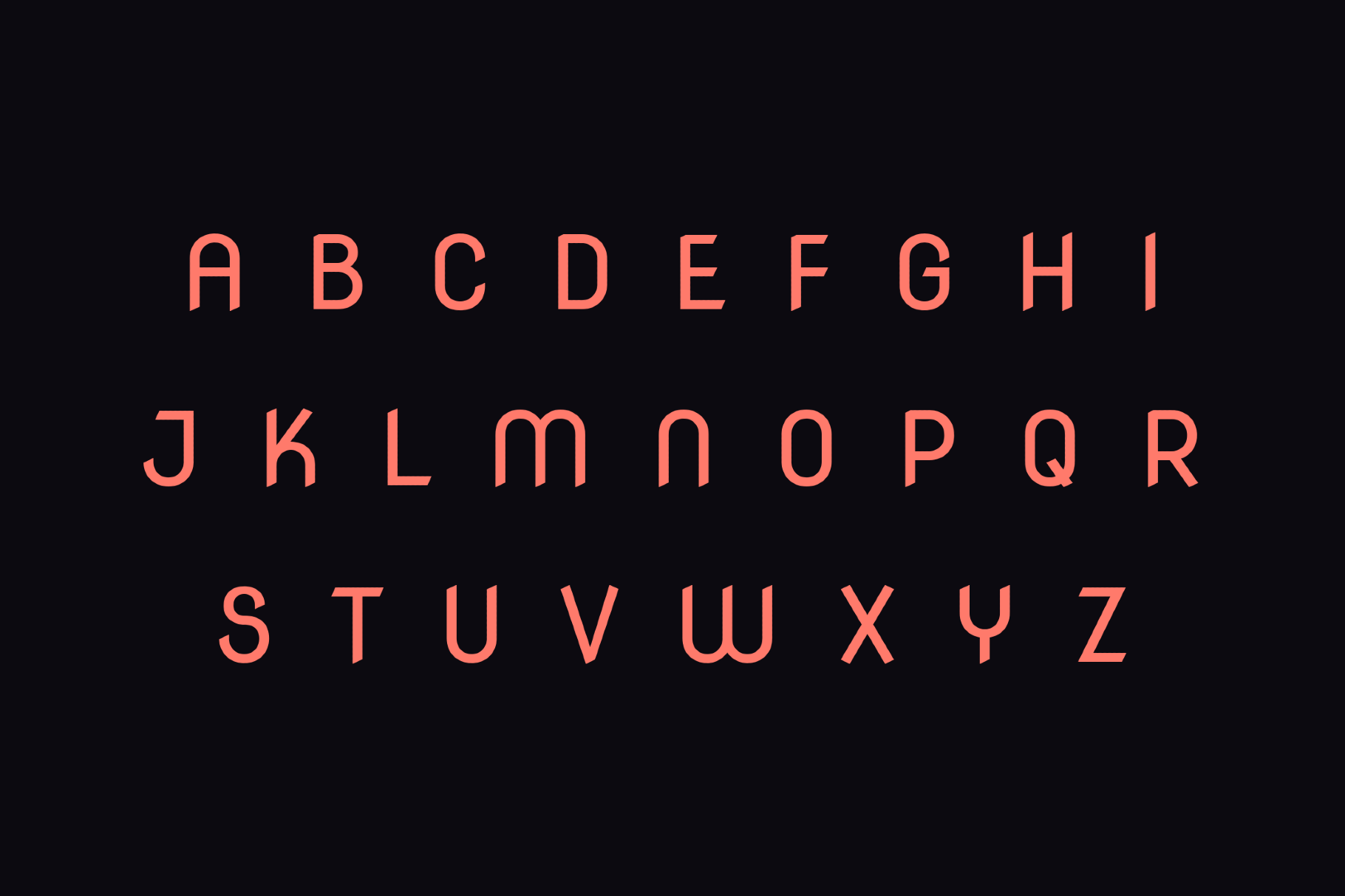 Nova Round Tech Font