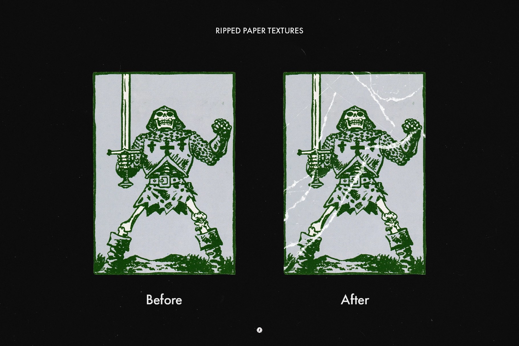Ripped Paper Texture Overlays