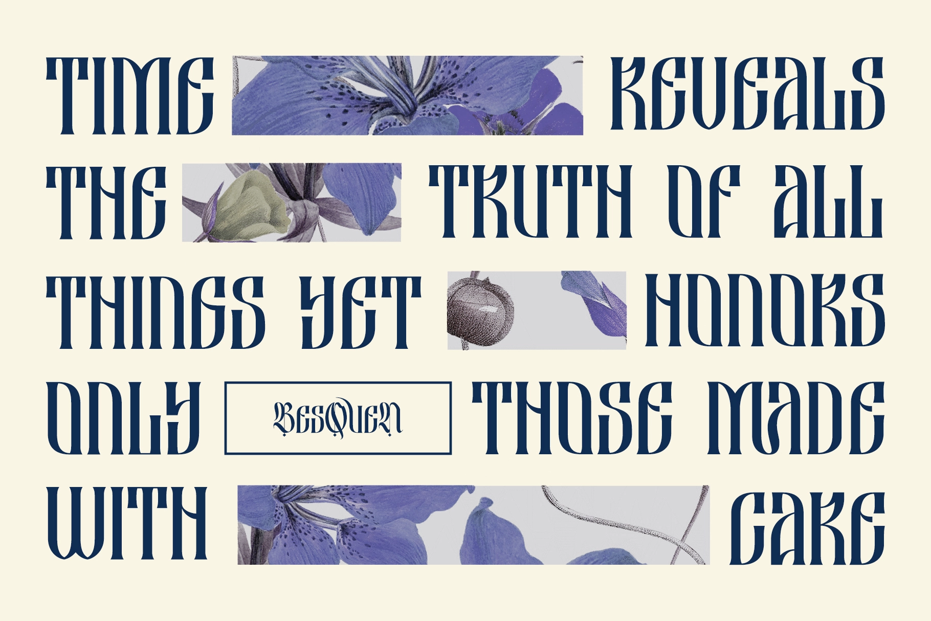 Besquen - Modern Blackletter Font