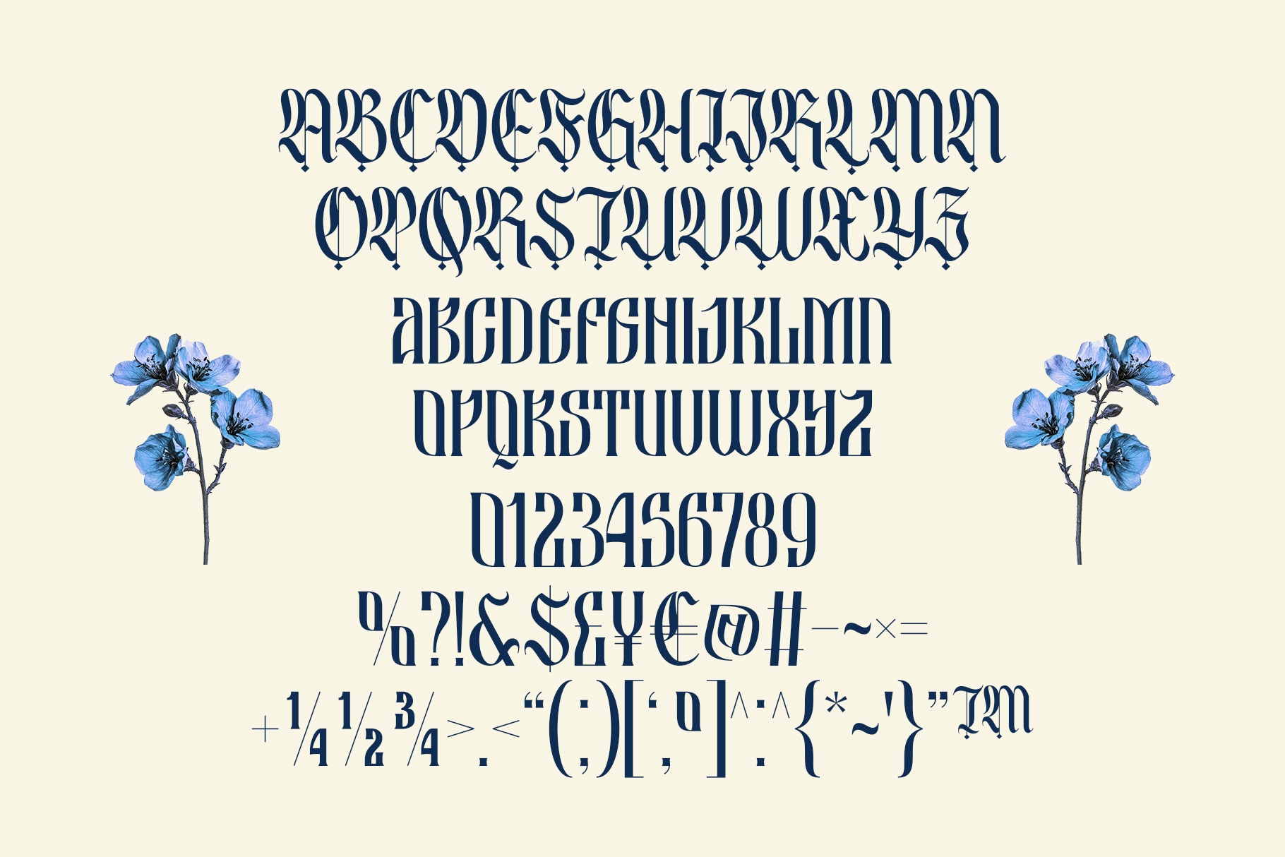 Besquen - Modern Blackletter Font