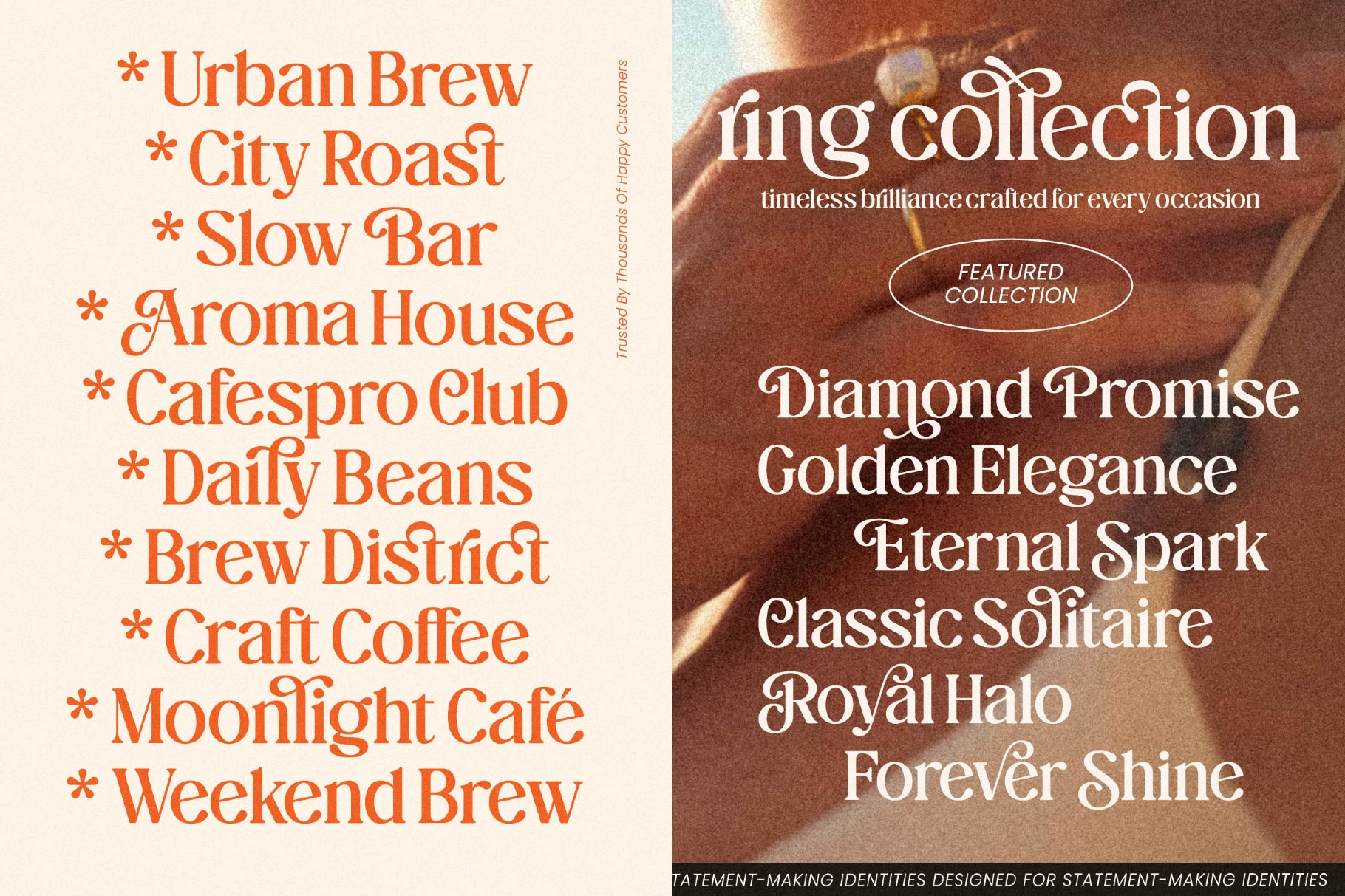 The Daily Midtones - Decorative Display Serif Font