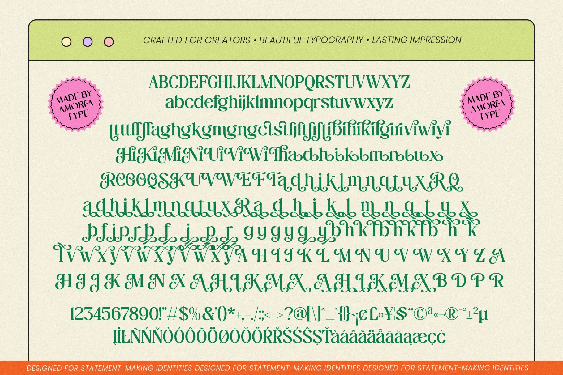 The Daily Midtones - Decorative Display Serif Font
