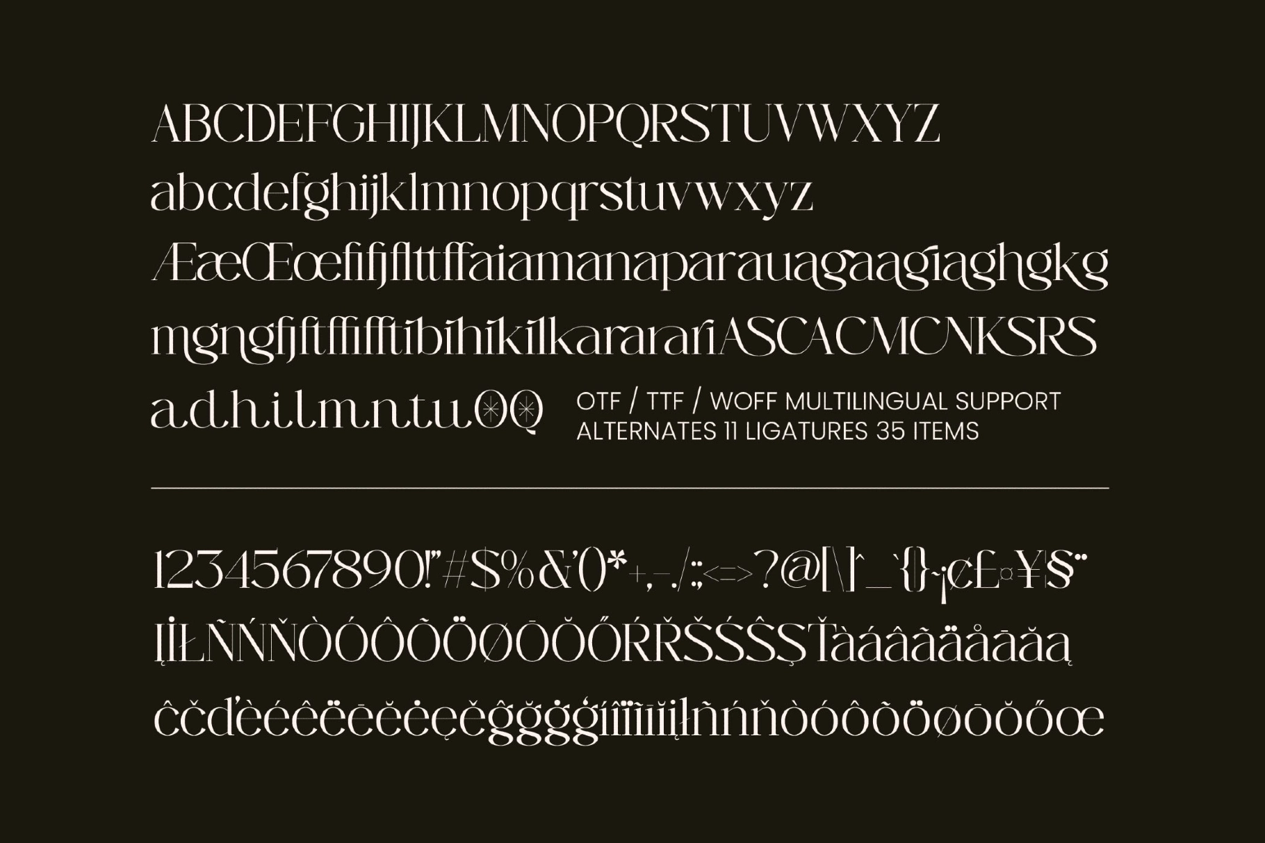 Brewligh District - Elegant Serif Font