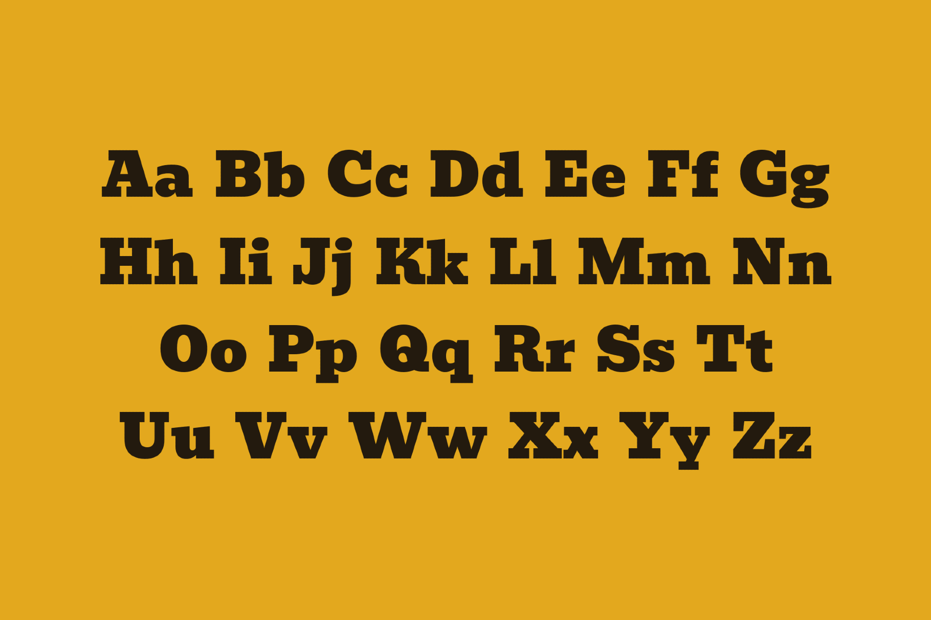 Bevan - Free Wild West Font