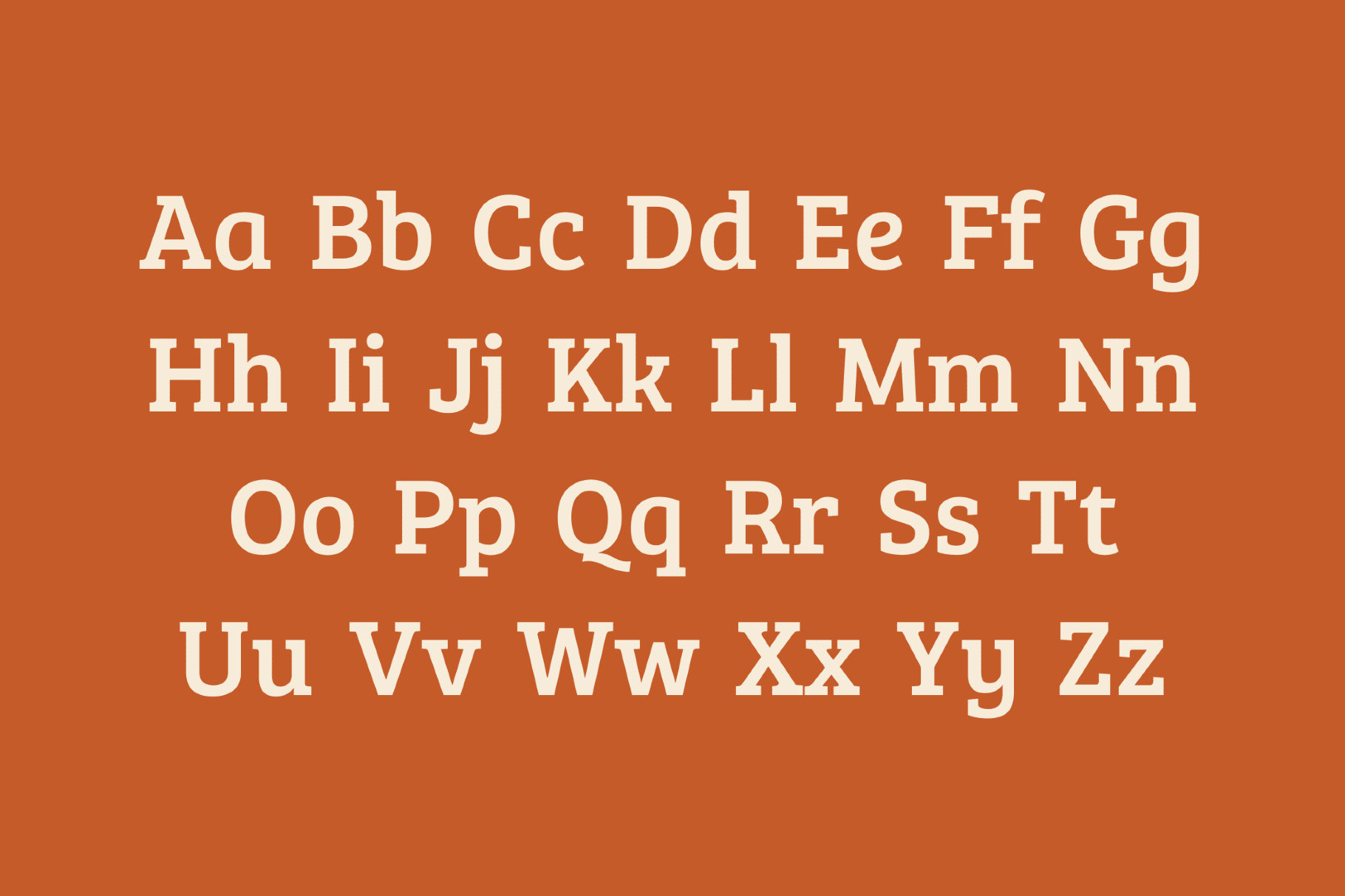 Bree Serif / Free Slab Font