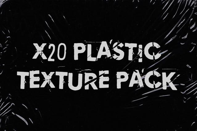 X20 Plastic Wrap Texture Pack