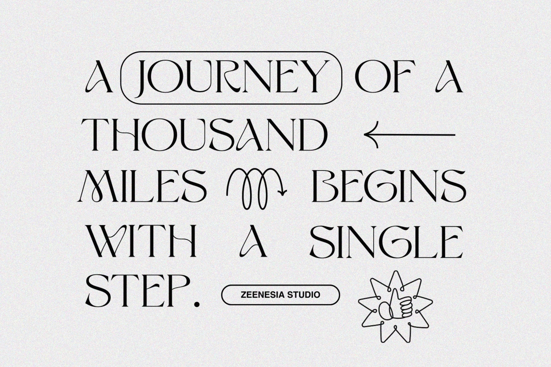 Grand Sapphire — Elegant Display Serif Font