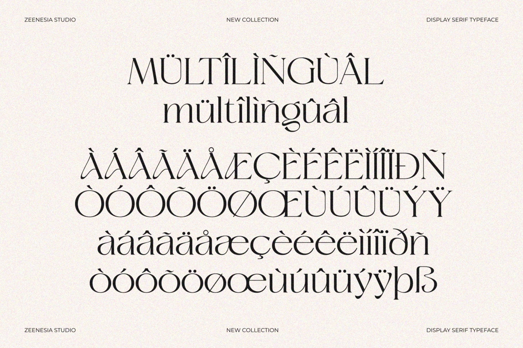 Grand Sapphire — Elegant Display Serif Font