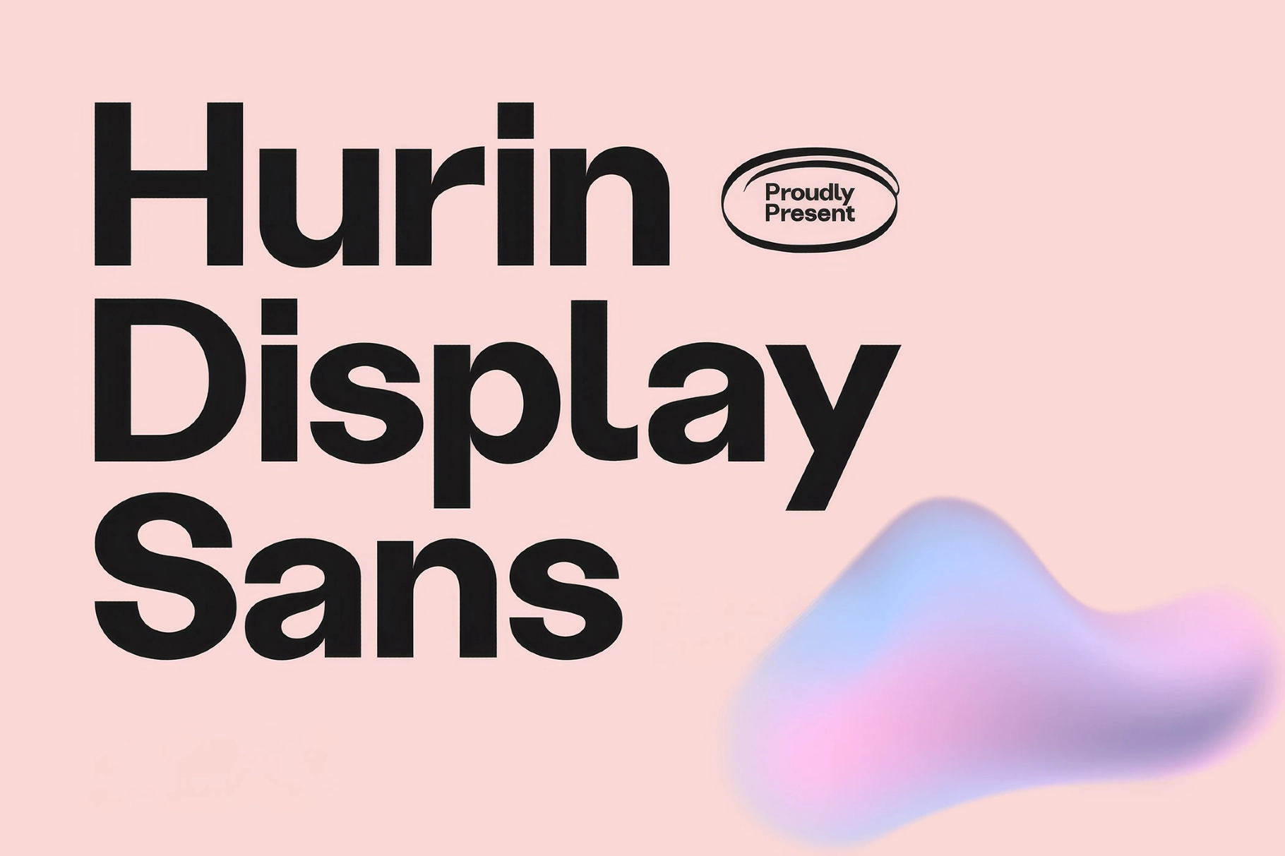 Hurin — Geometric Sans Serif Logo Font