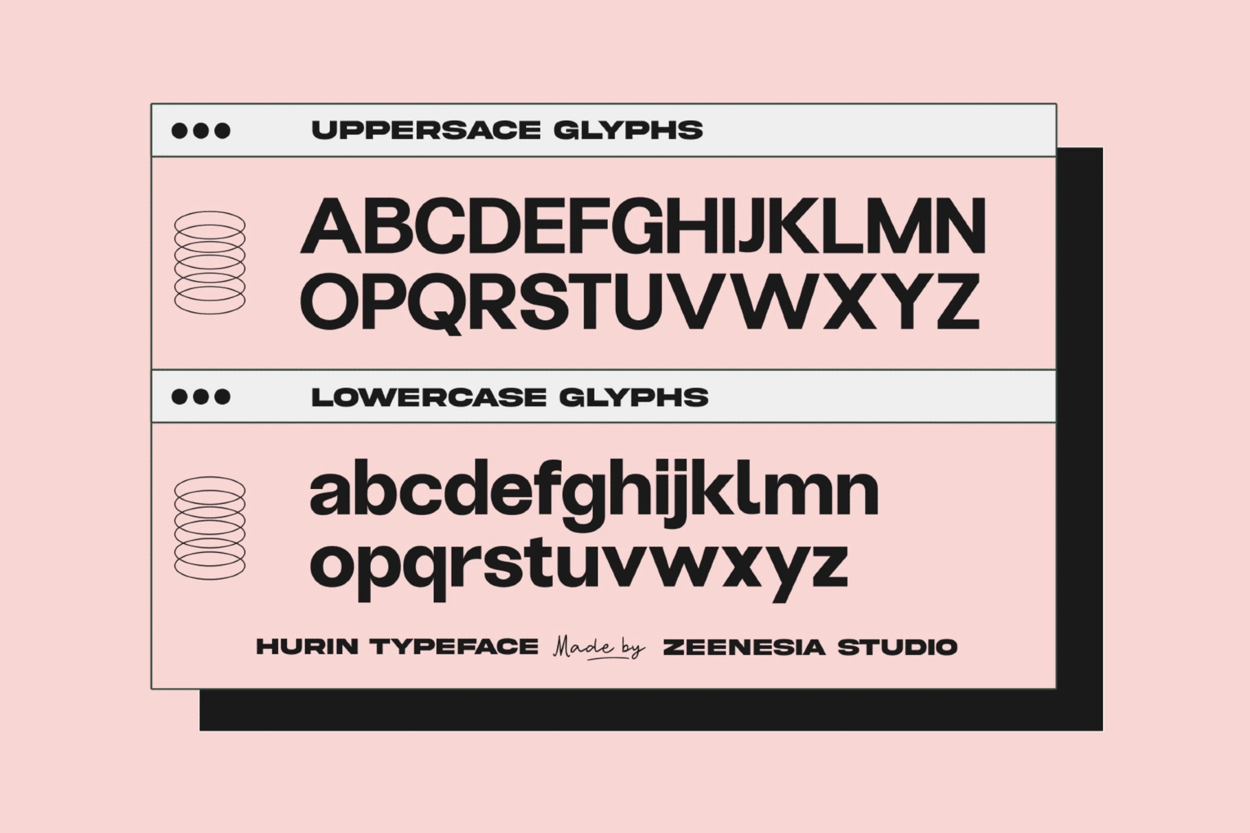 Hurin — Geometric Sans Serif Logo Font