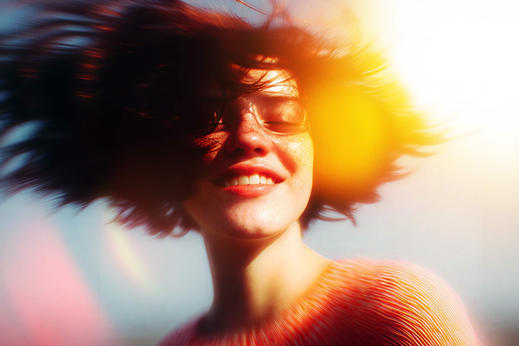 Golden Hour: Light Leak Overlays