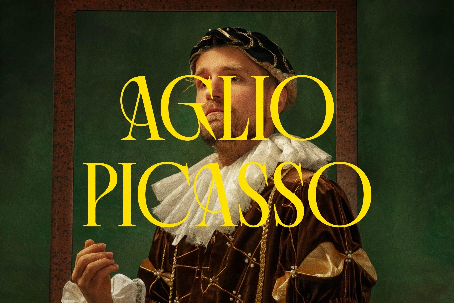Aglio Picasso - Vintage Serif Display Font