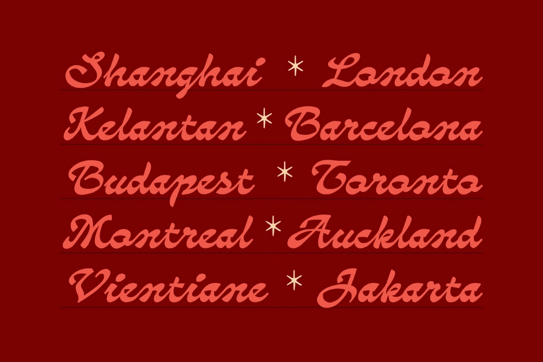 Zurich Plaza - Vintage Script Font